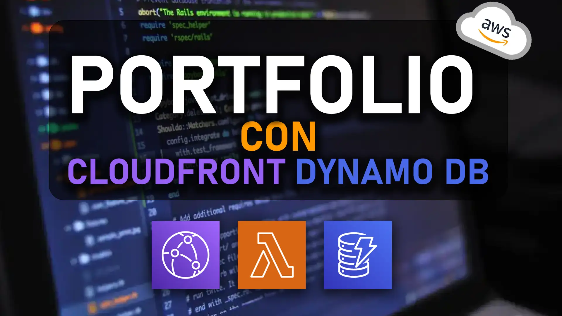 Portfolio con CloudFront y DynamoDB